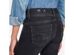 GSTAR G-Star Midge Saddle Mid Waist Straight Jeans