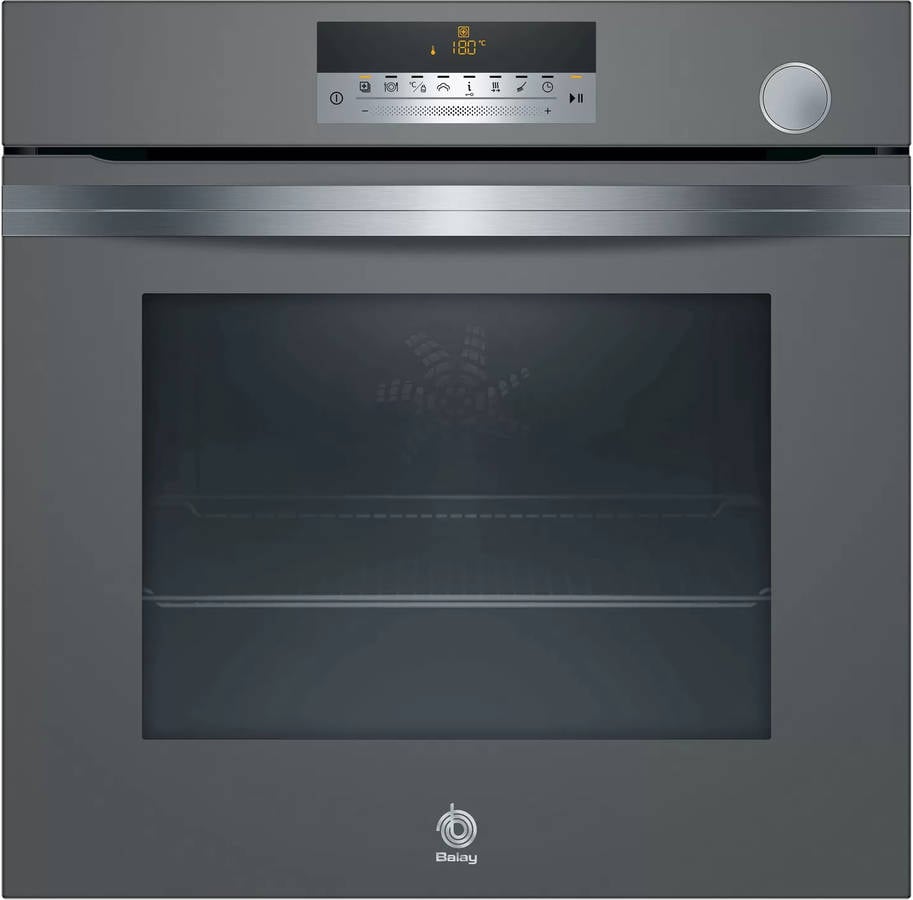 Horno a Vapor BALAY 3HA5888A1 (71 L - 59.4 cm - Pirolítico - Inox)