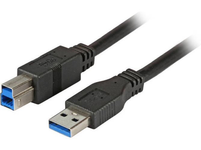 Cable USB EFB ELEKTRONIK (USB - USB - 1 m - Negro)