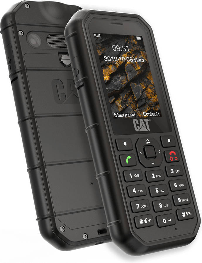 Teléfono móvil CATERPILLAR B26 (2.4'' - Dual SIM - Negro)