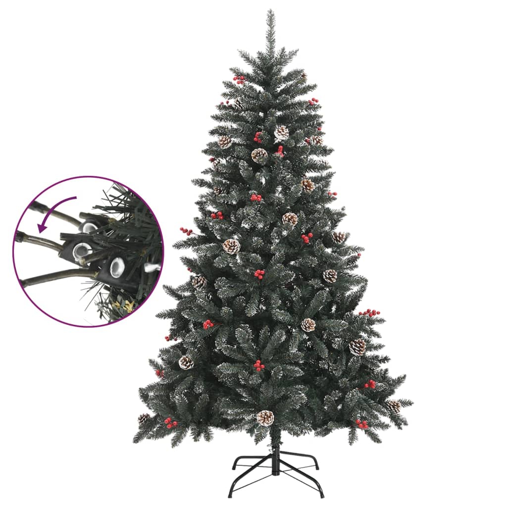 Árbol De Navidad Artificial Con Soporte VIDAXL (Verde - 120 Cm)