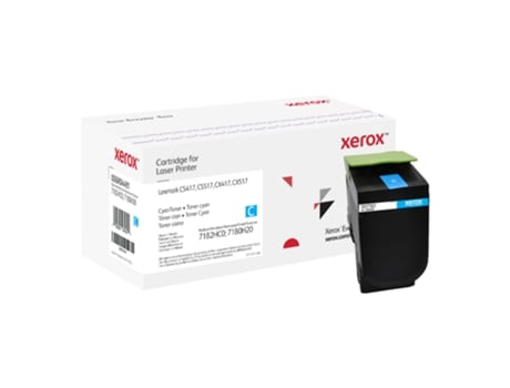 Tóner XEROX Todos los días Cian Compatible con Lexmark 71B2Hc0; 71B0H20 Alto rendimiento