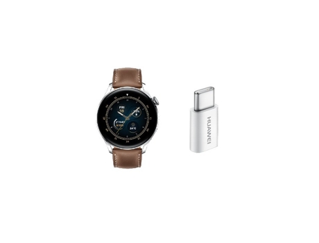 Smartwatch HUAWEI con Adaptador 5V2A Tipo C Watch 3 Classic