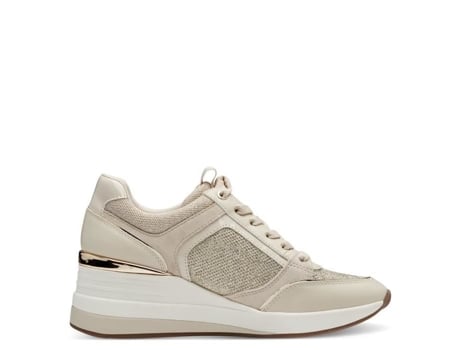 Zapatillas de Mujer TAMARIS Piel Beige (40)