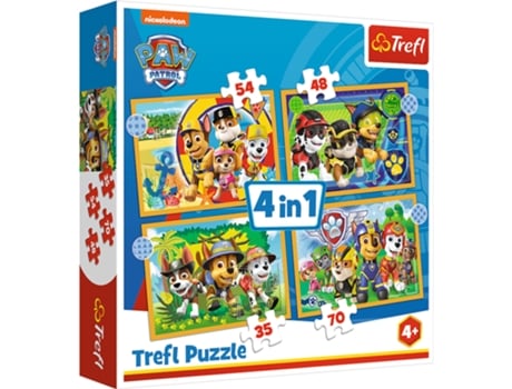 Puzzle TREFL Holiday Paw Patrol rompecabezas 35 pieza(s) Dibujos