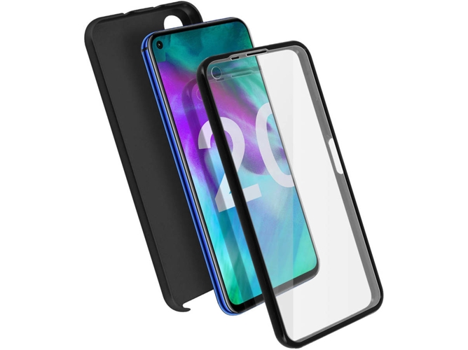 Carcasa 360º Huawei Nova 5T, Honor 20 AVIZAR TPGLASS-BK-H20R Negro