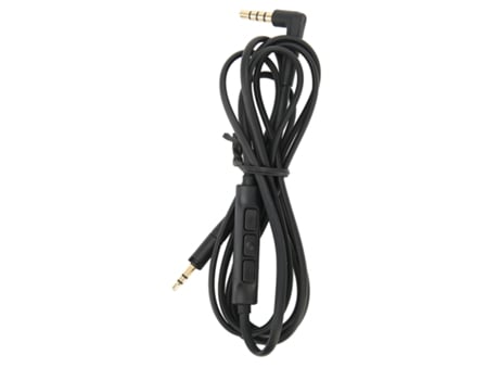 Cable de repuesto para auriculares con micrófono y control remoto de volumen para Sennheiser HD4.40 HD4.40BT HD4.50 HD4.50BTNC HD4.30i ZMDECQNA