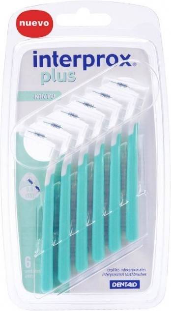 Cepillo Interdental INTERPROX Plus Micro 6 Unidades (2 g)