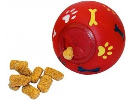 Pelota para Snacks para Perros KERBL (Rojo - 11cm)