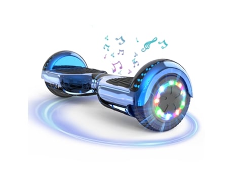 HITWAY Hoverboard de 6.5'' con Bluetooth, Luces LED - Azul