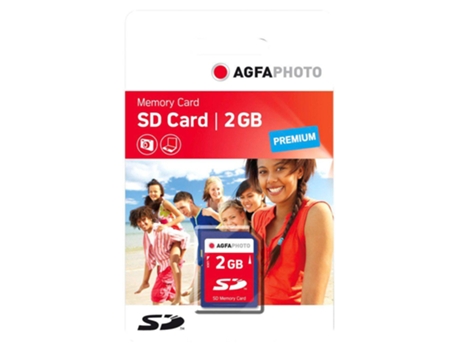 Agfaphoto 10403P Tarjeta de Memoria 2 Gb SD Clase 4