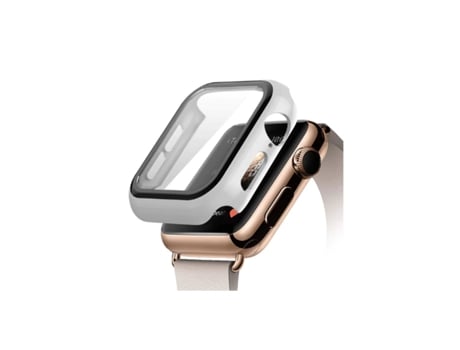 Caja Anti-Impacto para Apple Watch Series 9 Aluminio - 41mm - Blanco