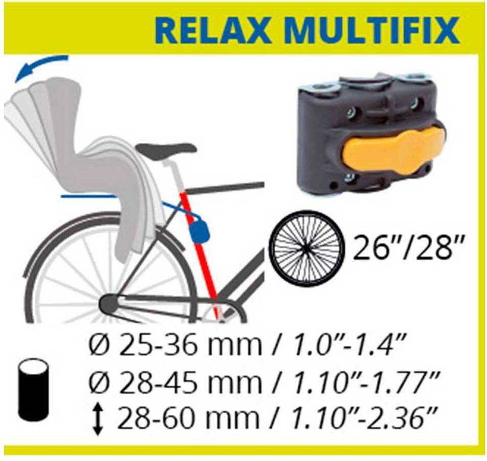 Asiento para Niños BELLELLI Little Duck Relax Multifix (MAX 22 KG)