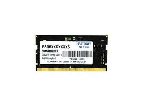 Memoria RAM PATRIOT MEMORY PSD532G48002S DDR5 32 GB CL40