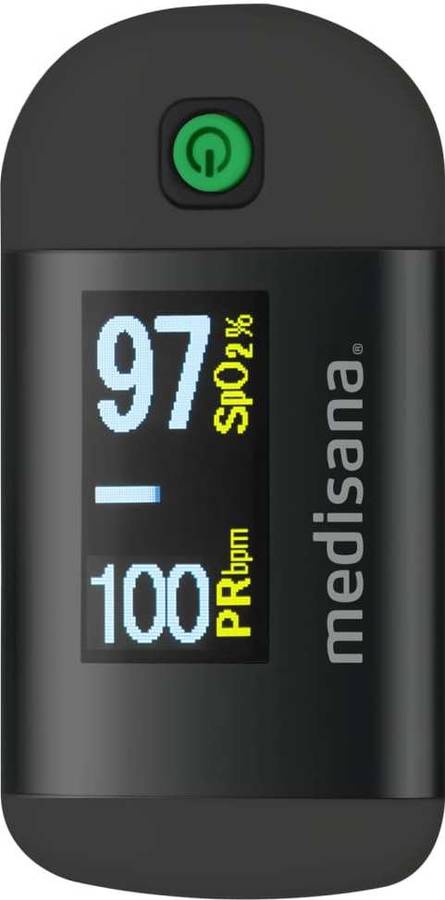 Oxímetros MEDISANA Pulsación PM 100 Negro (Plástico)