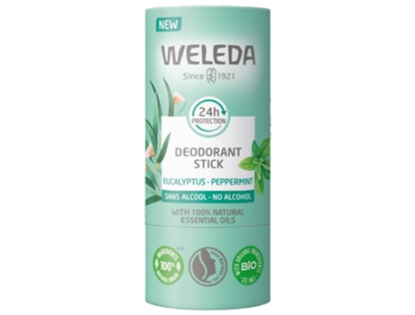 Weleda Desodorante Stick 24h Eucalipto Menta Piperita 50g