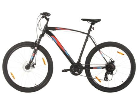 Bicicleta de montaña VIDAXL 21 velocidades 29 pulgadas rueda 53 cm negro