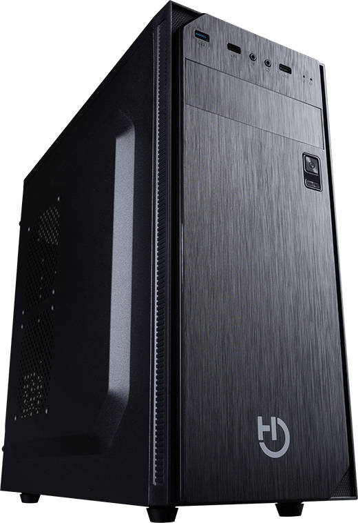 Caja PC HIDITEC ATX KLYP (ATX Mid Tower - Negro)