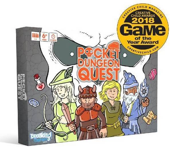 Juego de Mesa BREAKING GAMES Pocket Dungeon Quest (Inglés - Edad Mínima: 6)