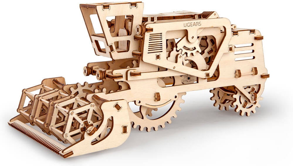 Puzzle 3D UGEARS Combine Harvester