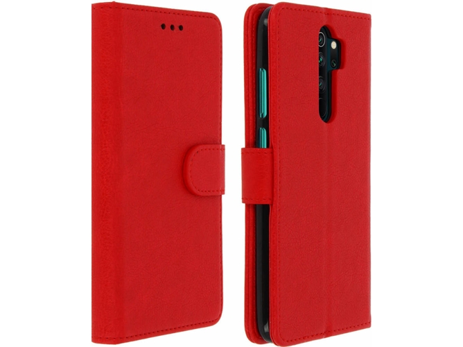 Funda Xiaomi Redmi Note 8 Pro AVIZAR TPGLASS-CL-RED8 Rojo