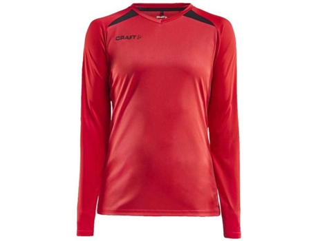 Camiseta de Mujer CRAFT Control Impact Tenis Rojo (S)