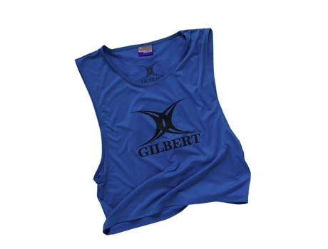 Camiseta Unisex para Rugby GILBERT Casulla Poliéster Azul (Talla Única)