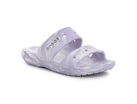 Sandalias Classic Marrbled CROCS Mujer (Morado - Material Sintético -36-37 )