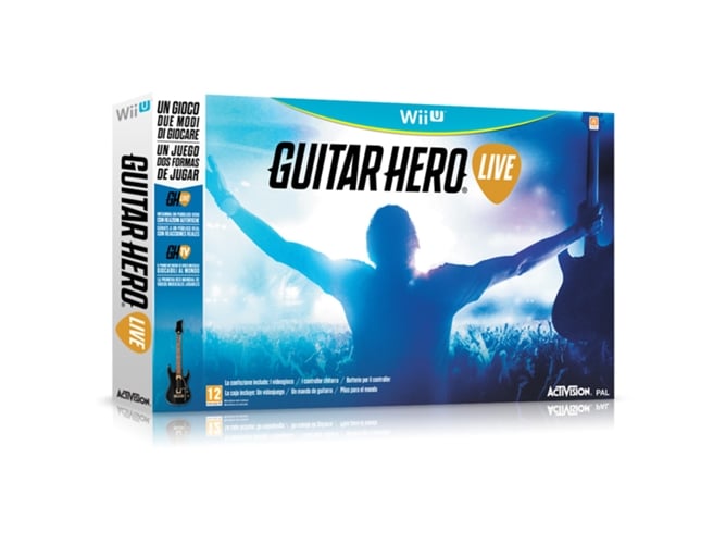 guitar hero live wii u gamepad