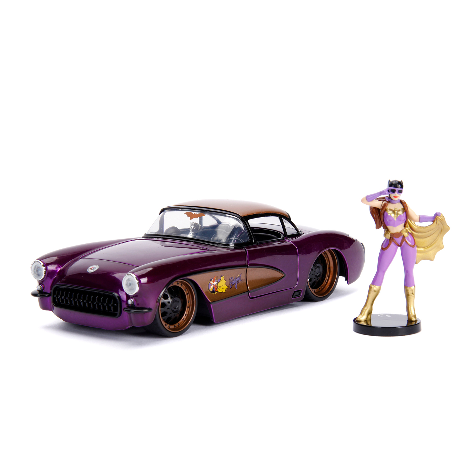 Figura de Acción JADA Batgirl Chevy Corvette 1957 (Edad Minima: 8)