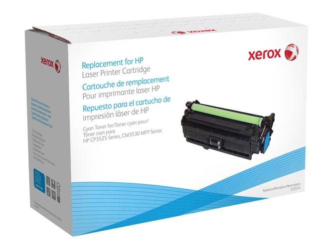 Tóner XEROX equivalente a HP CE251A Cian