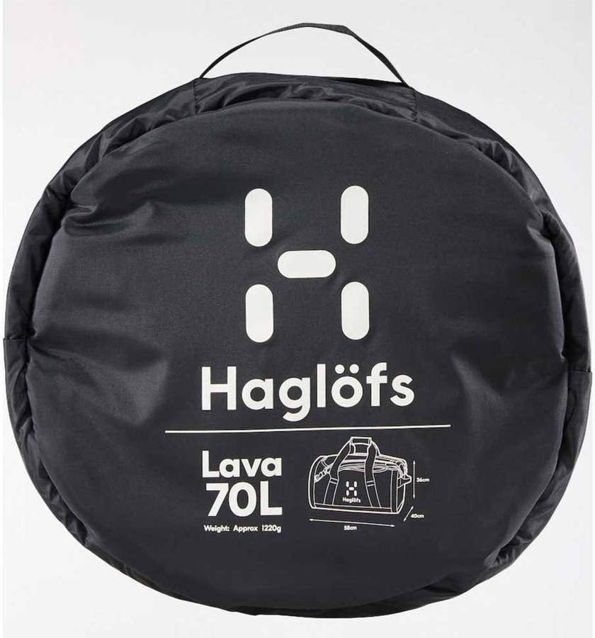 Bolsa de Viaje HAGLOFS Esponja Poliéster Unisexo (Negro)