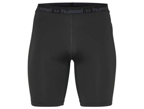 Pantalones Ajustados para Hombre HUMMEL Malla Corta First Performance Negro para Fútbol (164 cm)