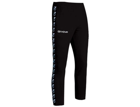 Pantalones para Hombre GIVOVA College Band Negro para Fútbol (S)