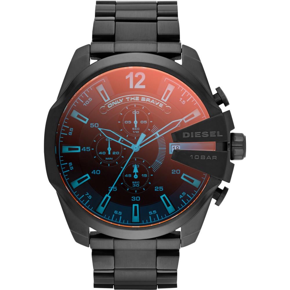 Reloj DIESEL Hombre (Acero Inoxidable - Negro)