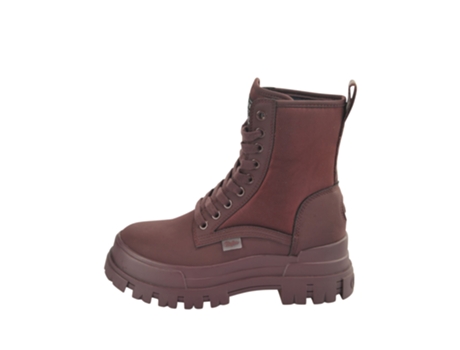 Botas de Mujer BUFFALO Aspha Vegan Mid Napa Rojo (39)