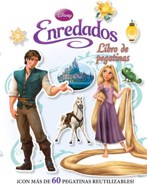 Libro Enredados. Libro De Pegatinas de Vários Autores (Español)