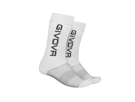 Calcetines para Hombre GIVOVA (Senior - Blanco)