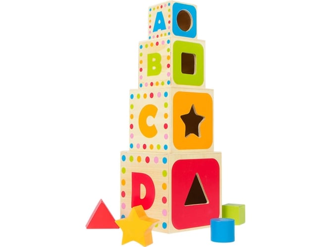 Torre de Cubos COLORBABY Formas (Edad Mínima: 12)