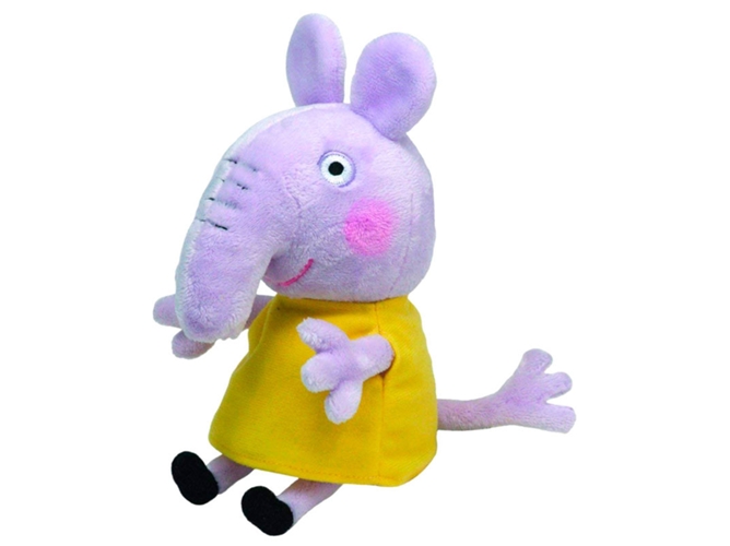 Peluche TY Beanie Boos Emily Elephant Peppa Pig 15 cm