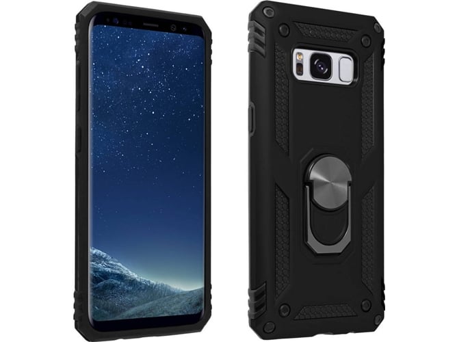 Carcasa Samsung Galaxy S8+ AVIZAR Anillo Negro