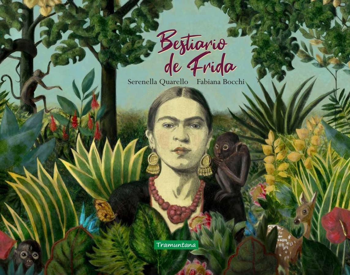 Bestiario De Frida tapa dura libro serenella quarello español