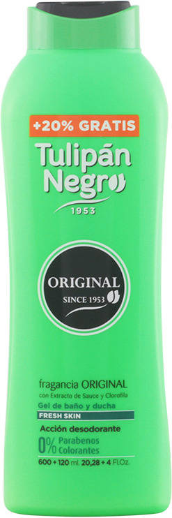 GEL DE DUCHA ORIGINAL 600ML TULIPÁN NEGRO