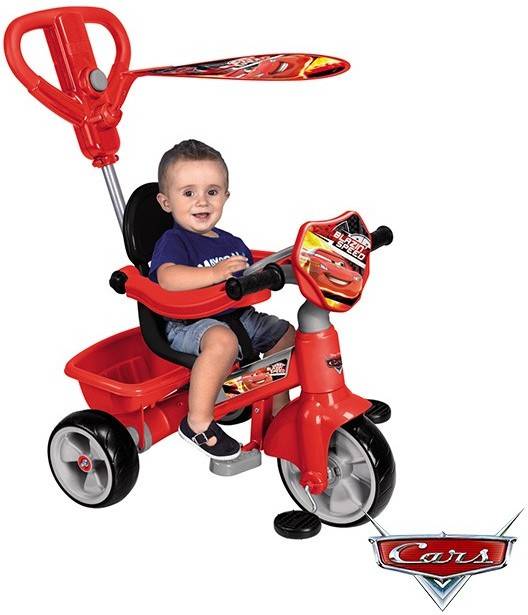 Triciclo FEBER 800011143 Cars Rojo