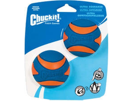 Bolas para Perros CHUCKIT Ultra Squeaker M 2 und (6cm)