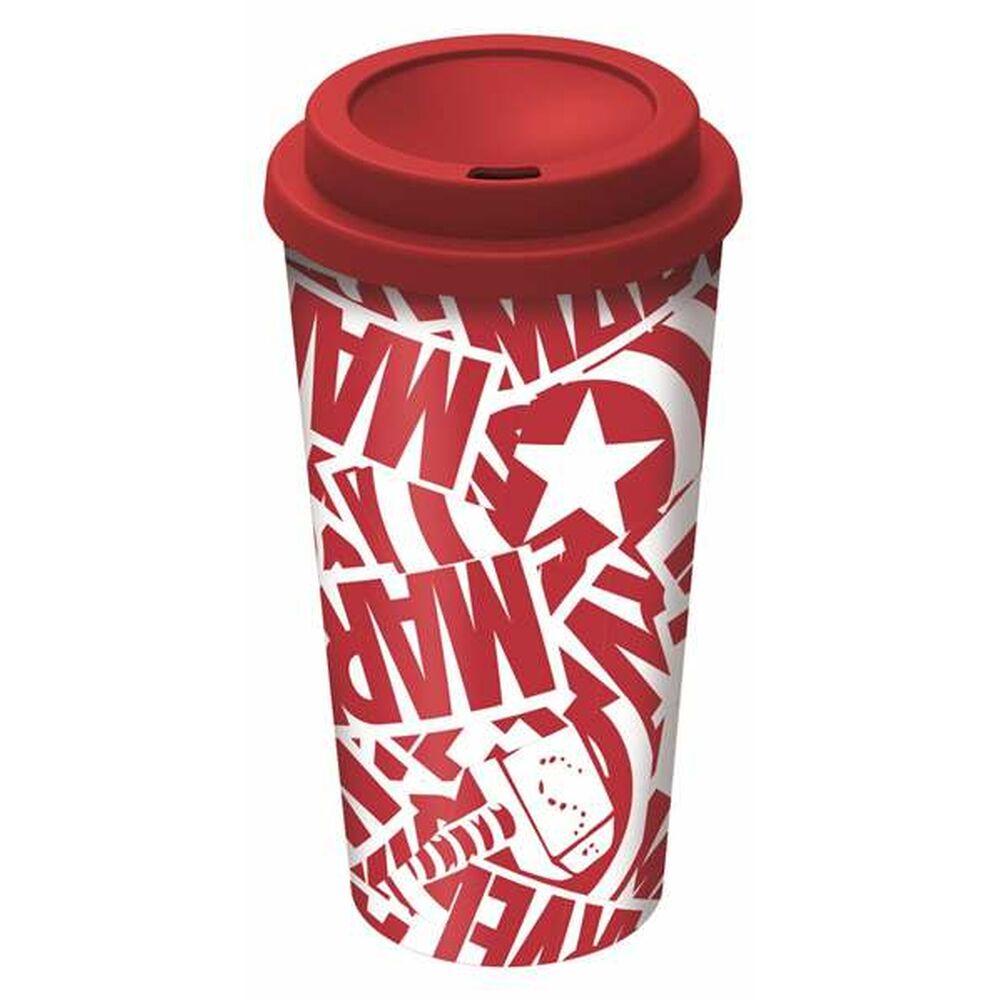 Stor Vaso De café para llevar reutilizable 520 ml los vengadores marvel bigbuy kids