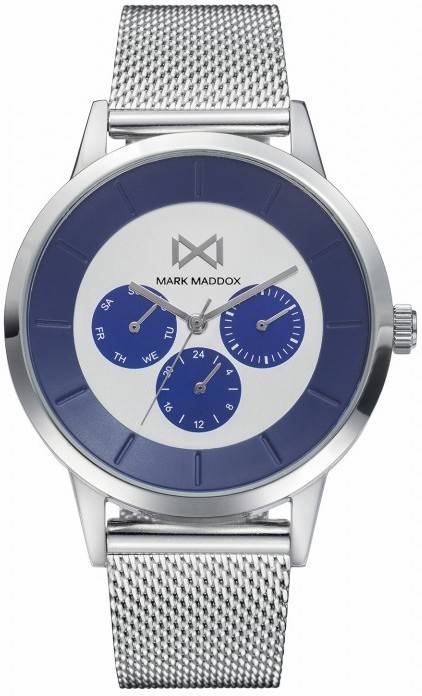 Reloj MARK MADDOX Hombre (Acero - Plateado)