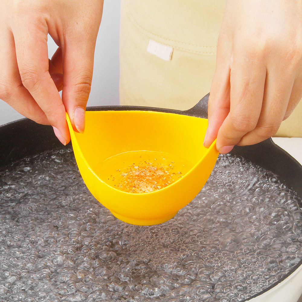 Uds taza para hervir huevos, taza de molde para caldera de huevos, caldera  de silicona para huevos, estufa de caldera para freír al aire para hervir  huevos