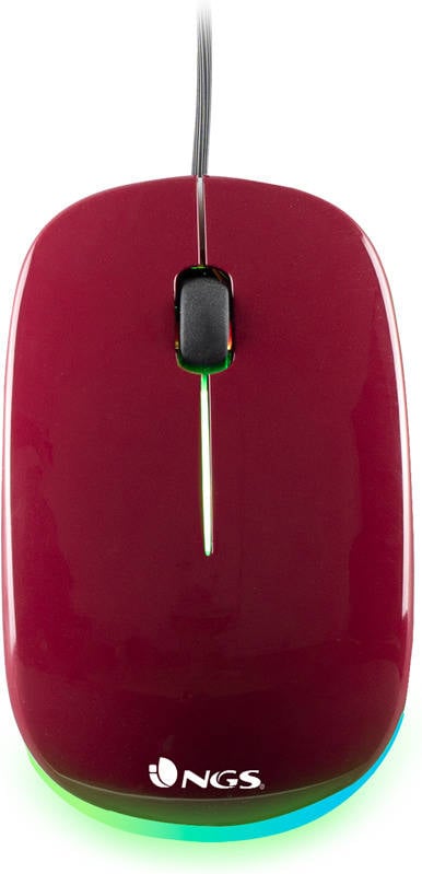 Ratón NGS MOUSE-1044 (Con cables - 1000 Dpi)