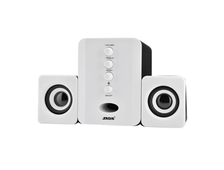 Sada D-202 Altavoces estéreo con subwoofer Blanco